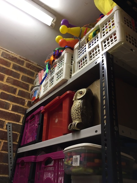 To have bought ds's teacher a giant kestrel?