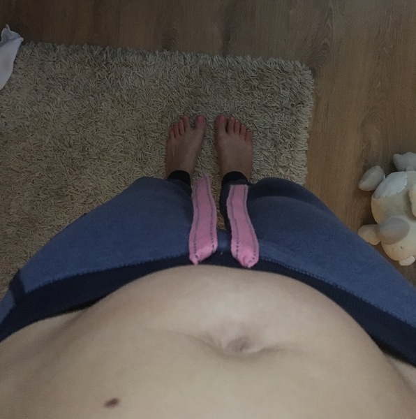 7 weeks today! Huge bump!