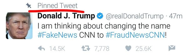 The one where Trump just can't stop being Trump