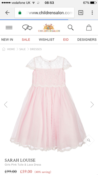 Dress for my daughter for weddings. How to wear it?