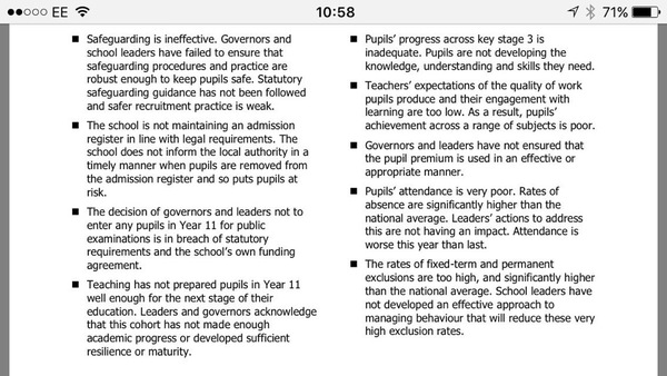 Free school doesn't enter entire Y11 for any GCSEs as they would all fail.
