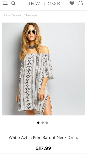 Can anyone recommend a dress to throw on over bikini when on hols?