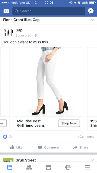 White jeans