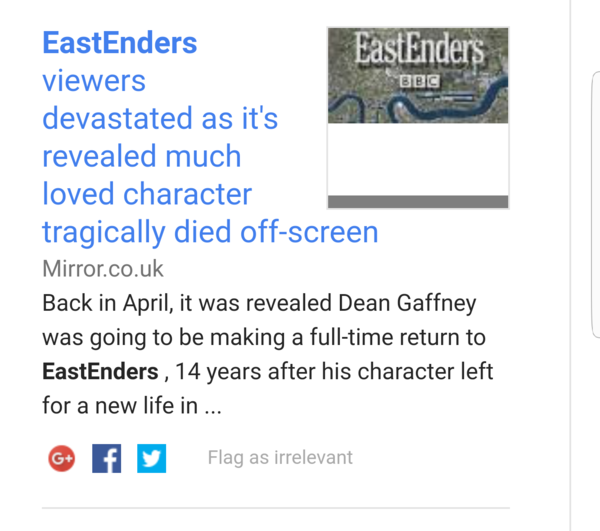 EASTENDERS 15 - NO SPOILERS