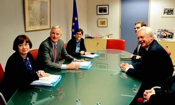 Why has Corbyn asked to meet EU Negotiator Barnier next week to discuss Brexit?