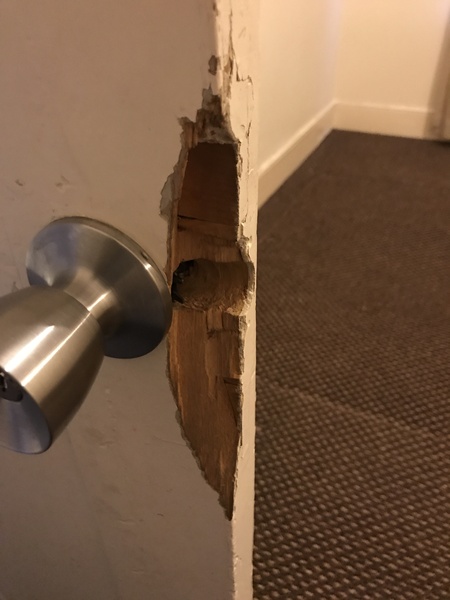 Can this door be repaired