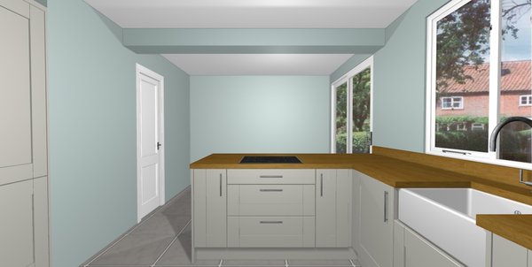 Finally have kitchen plans we like!!
