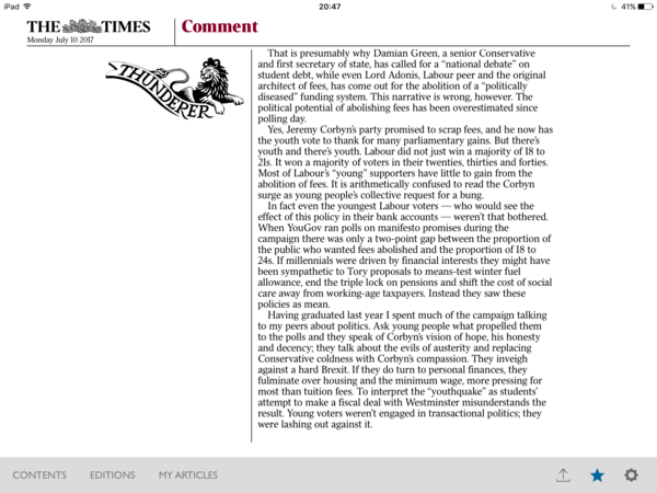 £100BN Labour lied to get the students vote.