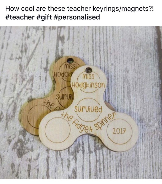 To have bought ds's teacher a giant kestrel?