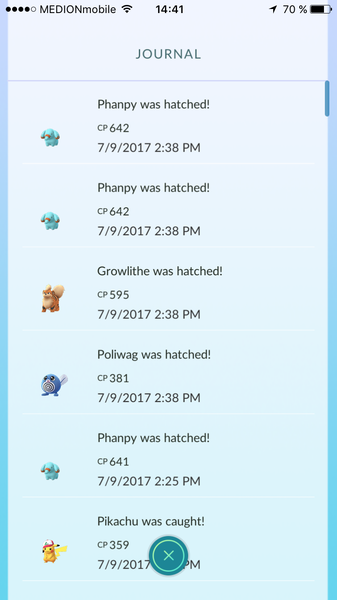 Pokemon Go #10. See ya later Feralligator, in a while Totodile