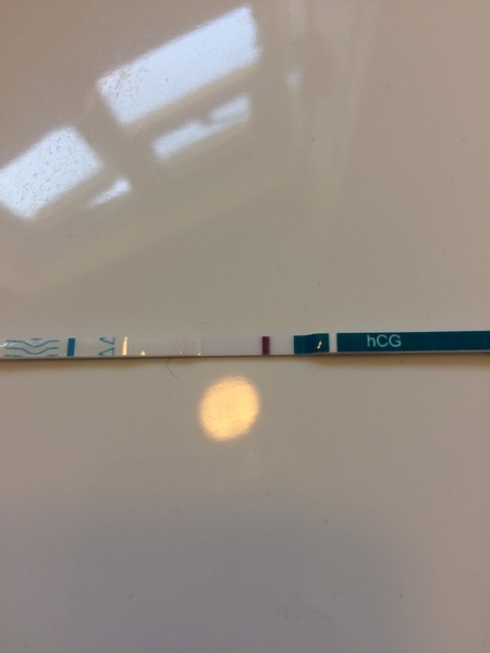 2 days late positive and negative