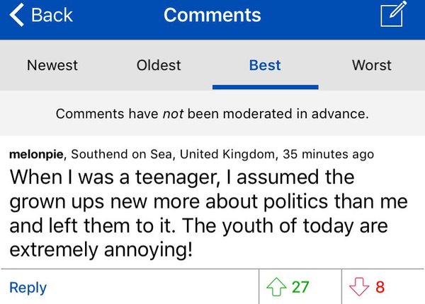 Westminstenders: The 3 Million get their first offer.