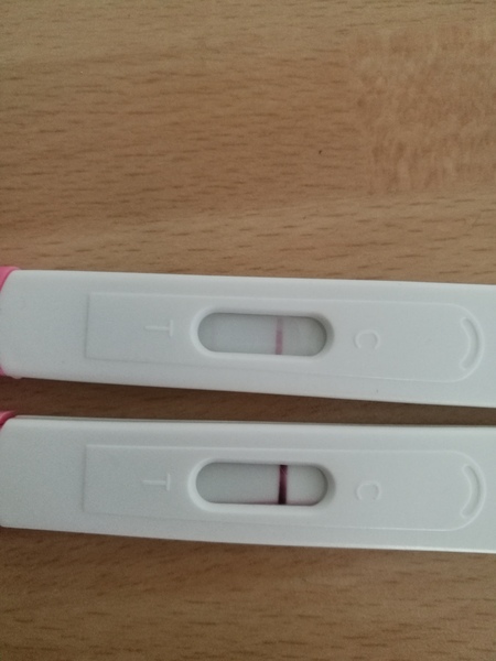 Help faint positive, strong negative??