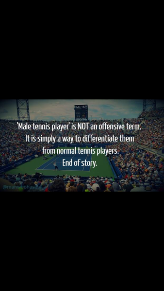 Andy Murray having to remind sports journalists (again) that women exist