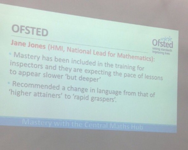 Misuse of the word 'gifted' in school report?