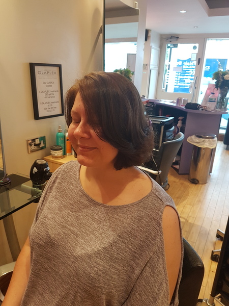 Anyone gone from long hair to short?