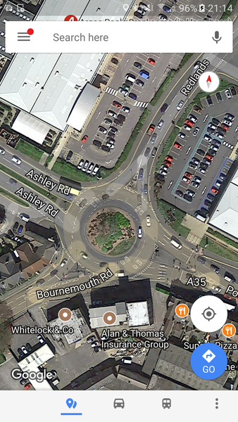 how would you do this roundabout?