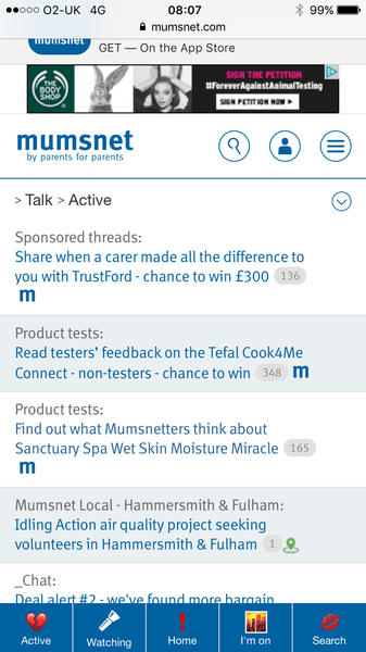 Has Mumsnet been hacked?