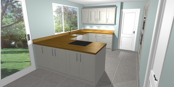 Finally have kitchen plans we like!!