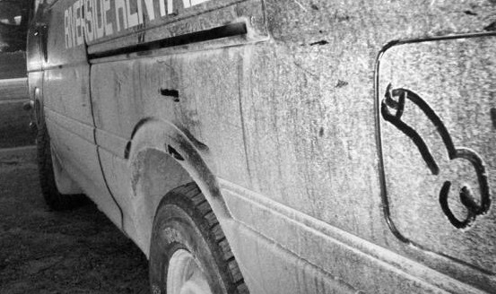 Parking wars - on my own drive !