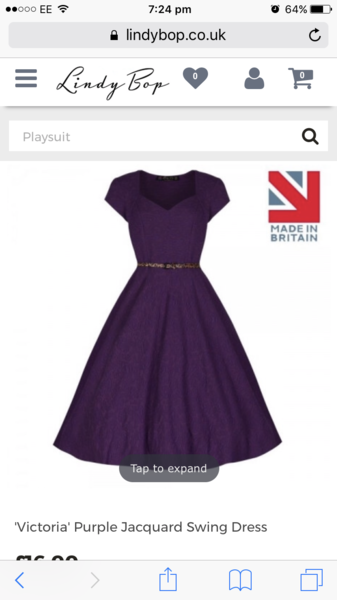 Lindybop style dress help