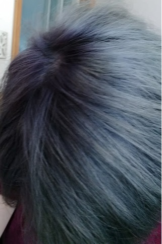 Manage to dye my hair salt and pepper so transitioning from dark will be a breeze.