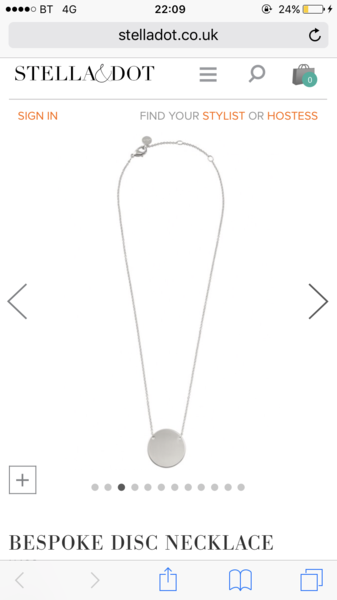 Every day silver necklace