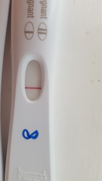 Faint line or crazy eyes? (With the actual picture this time!)