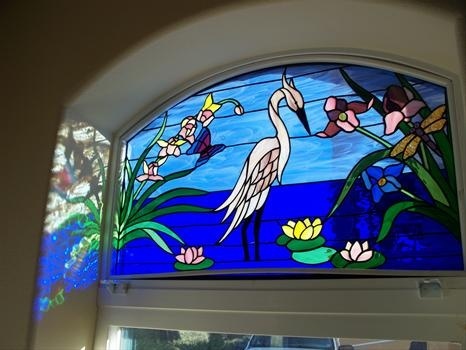 Transom windows (above internal doorways) - can I make them look nice?