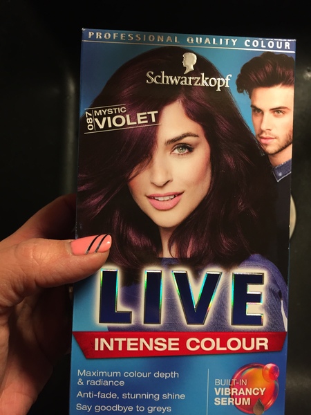 AIBU to dye my hair bright purple?