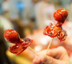 To ask you what your most unusual/unexpected overseas food experiences are