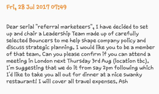 MLM Botwatch 30 : A new thread (the 30th!) for people who are worried about relatives or friends who have turned into 'bots' by joining an MLM