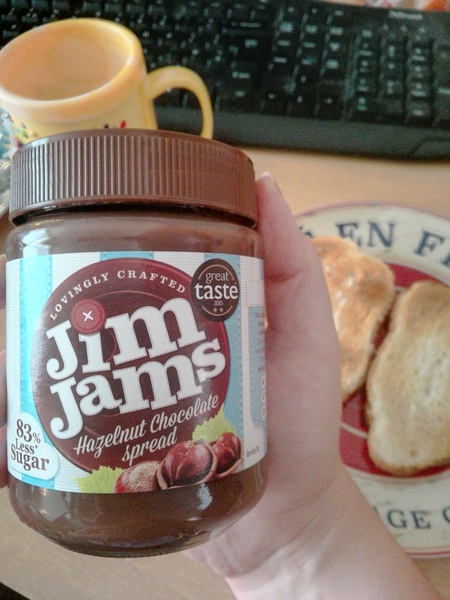 Want to test JimJams 83% Less Sugar Hazelnut Chocolate Spread? £300 voucher to be won for feedback NOW CLOSED