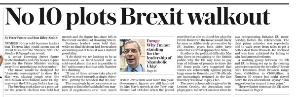 Westminstenders: The 3 Million get their first offer.