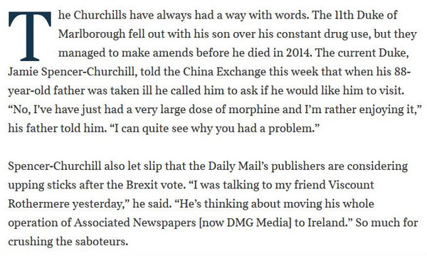 Westministenders: Transition