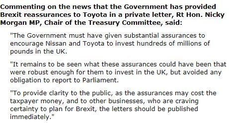 Westministenders: Transition