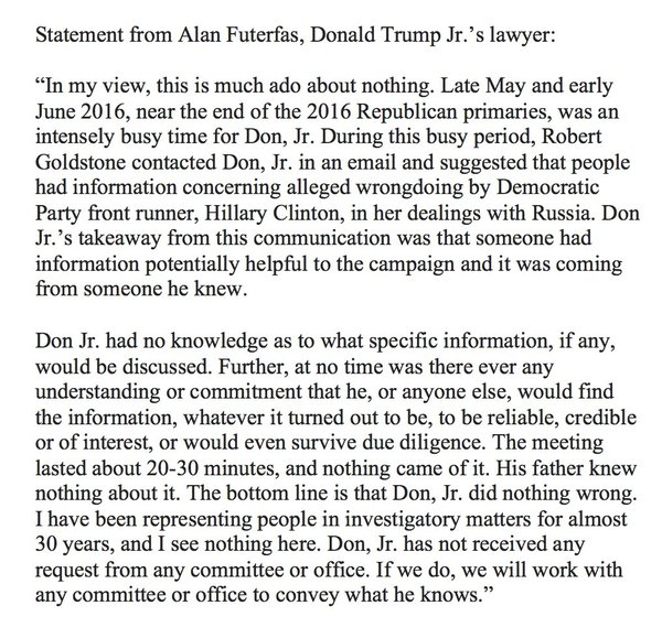 The one where Trump just can't stop being Trump