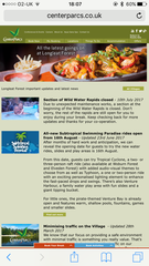 Longleat Center Parcs, taking £600 a night to be on a 24hr building site! Aaagghh