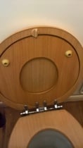 How the heck do I remove this old loo seat? Rust!