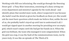 Westministenders: Transition