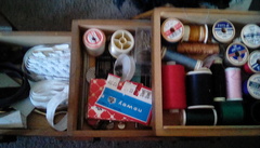 Vintage sewing and crafty bits and bobs