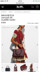 First Coach bag