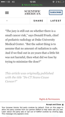 Cat scan - radiation levels?