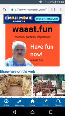 Inappropriate advert?