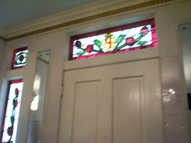 Transom windows (above internal doorways) - can I make them look nice?