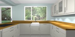 Finally have kitchen plans we like!!