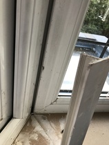 UPVC window frame seal