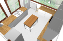 Anybody like to give me their thoughts on my Ikea kitchen design?