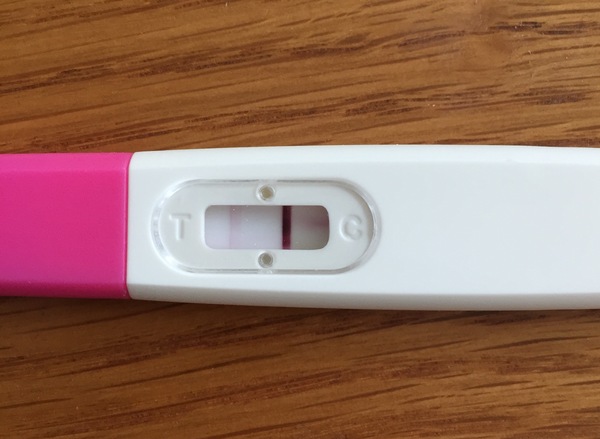 Dubious about this pregnancy test result. Thoughts please? Pic included