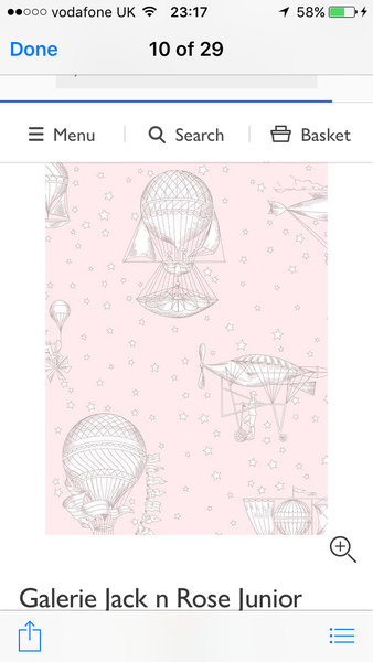 Pink, gold stars, geometric patterns... help